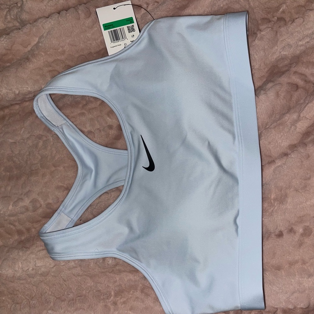 Nike Light Blue Sports Bra